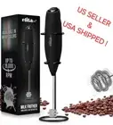 Handheld Kitchen Electric Cream Frother Mixer - ElitaPro - Black - Free Shipping