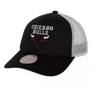 Mens MITCHELL & NESS NBA OFF THE BACKBOARD TRUCKER BULLS