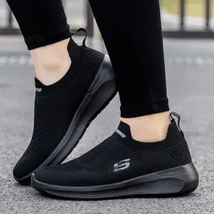 📣 現貨特價 Skechers 斯凱奇2024 新款 一腳蹬 女鞋 輕便 編制網面 運動鞋 健步鞋 時尚女鞋