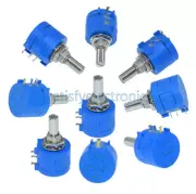 2PCS 3590S-2-103L 10K Ohm Rotary Wirewound Precision Potentiometer Pot 10 Turn