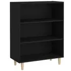 Sideboard Black 69.5X32.5X90 Cm Engineered Wood Wood Sideboards & Buffets