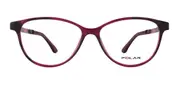 Polar 404 With Clip-On 422 Men's Glasses Purple Size 53 - Private Health Rebate - Blue Light Block Available