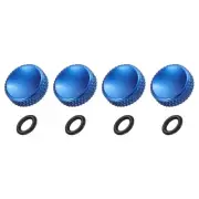 Camera Shutter Button, 4Pcs 12mm Concave Surface Shutter Release Button Blue