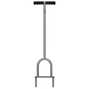 Lawn Coring Aerator Manual Grass Dethatching Turf Plug Core Aeration Tool Hea...