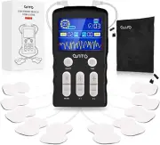 TENS Machine Muscle Stimulator with 10 Electrode Pads, Electronic Pulse Massager
