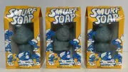 3x Vintage The Smurf Soap Set (1980) - Smurfs Figure Merchandise Smurfette Papa