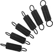 WATIIFUFU 6pcs Microwave Accessories Door Handle Spring Microwave Oven Accessories Appliance Door Repair Tension Spring with Hook Oven Mitt Hook Spring-Loaded Door Latch Metal Black