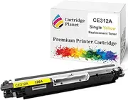 Cartridge Planet Yellow Compatible Toner Cartridge for HP 126A CE312A (1,000 Pages) for HP Color Laserjet CP1025 CP1025nw 100 Color M175a M175nw 200 Color M275nw