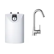 STIEBEL ELTRON SNU 5 Open Vented Water Heater With MES-G Gooseneck Tap