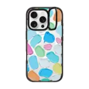 iPhone 16 Pro Impact Ring Stand Case MagSafe Compatible Pastel Candies