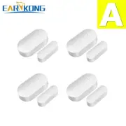433Mhz Wireless Door Gap Detector White Color Door Window Open Sensor All for Ou