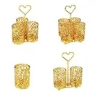 Chopstick Holder Drying Rack Kitchen Counter Utensil Holder Restaurant Gold