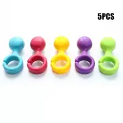 5pcs Portable Easy-to-Use Desk Table Clip Walking Stick Cane Holder Table Re_:O