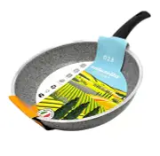 Italian FryingPan Deep Nonstick Premium Aluminum Body 28cm 11” Salutella Tuscany