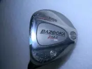 LEFT Bazooka 3 Wood JMax Tour Edge Quick Launch 65R Grafalloy LH #17