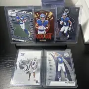 MALIK NABORS CARD LOT NEW YORK GIANTS Absolute/Mosaic/Prestige