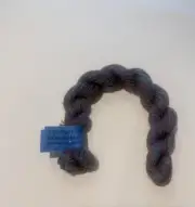 Silk/wool 25 meters Gumnut Opal Threads Dark Amethyst (Grey) varigated 1 ply