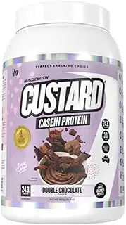 [Muscle Nation] Casein Custard 1kg - Double Chocolate