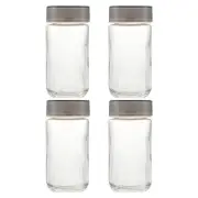 4 Pcs Seasoning Container Condiment Spice Jar Kitchen Storage Containers Food