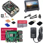 Raspberry Pi 4 Model b 2GB 4GB 8GB Starter Kit 7in Touchscreen Power Supply Case