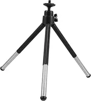 Adjustable Phone Tripod Mount Compact and Portable Selfie Stick Tripod for Smartphones Camera Mini Tripod for Video Recording Live Streaming