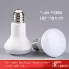 1pc heating Bathroom Heating Light 9W 6500K Light bulb Winter Shower.