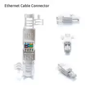 No Crimp Ethernet Cable Tool-less Crystal Head Plug CAT6 RJ45 ConnectorYUPX