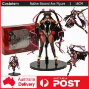 Action Figure Native SECOND AXE ACTION Taimanin Yukikaze Mizuki Model Toy Gift