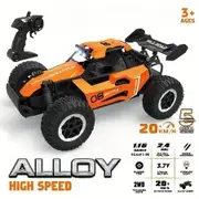 1:16 Remote Control Car,2.4Ghz RC Stunt Car,2WD 20KM/H Off-Road Vehicle,RC Buggy,Gift for Kids Color Orange