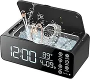 [Generic] Ultrasonic Cleaning Machine 16.9oz(500ml), with 7 Different Color Lights, 47khz Jewelry Cleaner Ultrasonic Machine for Glasses, Ring, Watch Band, Retainer, Dentures, Coin