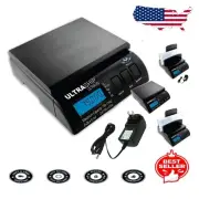 LED Digital Scale - 75 Lb Handheld Shipping & Kitchen Scale with Tare Function