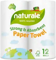 2 Ply 12 Pack Paper Towel (70 Sheets per Roll)