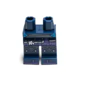 Lego - Minifigure Legs - Dark Blue, Purple, Tribal, Sandals