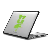 MacBook Pro 13-inch (M1 / M2 / Intel) Impact Case HUF Green Logo Laptop Case