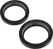 GANAZONO 2 Pcs Car Speaker Adapter Gasket Spacer Ring Durable Mounting Bracket for Auto Audio Systems Effortless Installation Enhanced Sound Fit