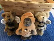 Boyds Bears MINI Lil Beezley BEEHIVE Plus BEE Bears Bizz And Buzz NWT 4” CUTIES