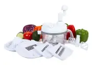 Ultra Chef Express Salsa Maker, Food Processor, Chopper, Mixer, Blender, Slicer