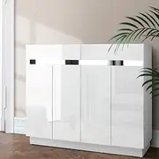Shoe Rack Cabinet Storage Cupboard 24 Pairs Organizer Entryway Furniture