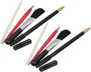 LALAFINA Educational Art Tool 10pcs Scratch Painting Set Scratch Pens Sticks Scratch Painting Paper for Boys and Girls Adults