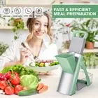 Adjustable Mandoline Food Slicer Vegetable Slicer Fruit Cutter Safe Kitchen Tool