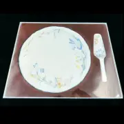 VILLEROY & BOCH RIVIERA Cake Plate & Server 11.75" NEW NEVER USED NO BOX