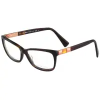 在飛比找momo購物網優惠-【MaxMara】時尚光學眼鏡 MM1205(琥珀色)