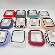 12 Pack Case with Tempered Glass Screen Protector for Apple Watch 40mm