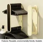 Storage Holders Coat Hanger Bracket Clothes Hanger Rack Door Hooks
