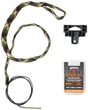 Hoppes Gun Cleaning Boresnake Rifle Bore Snake Cleaner Den Compact Carrying Case - .204 Caliber #hp24025d