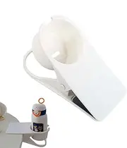 Desk Cup Holder Clamp, Desk Side Water Bottle Holder, Coffee Mug Holder for Water Drink Beverage Soda, Desk Accessories for Home Work