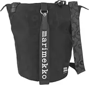 [Marimekko] 092226 999 Women's Shoulder Bag, Cross-body Design, Large A4 Bucket Bag, All Day Bucket Unicco, Black, Free Size