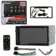 Power Acoustik 7" DVD Stereo Bluetooth Carplay & Android Auto W/ Back-Up Camera