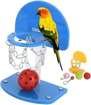 Set Basketball Game Basketball for Parrots Interactive Fun Sports Activity Develops Creativity and Hand Flexibility
