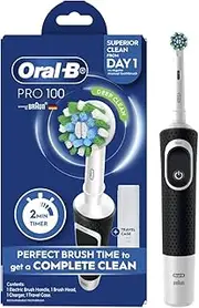 Oral-B Pro 100 Deep Clean Electric Toothbrush, Black